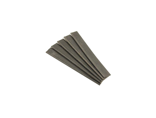 Black Soft Squeegee Repl. Rubber 150mm (6") pk/5