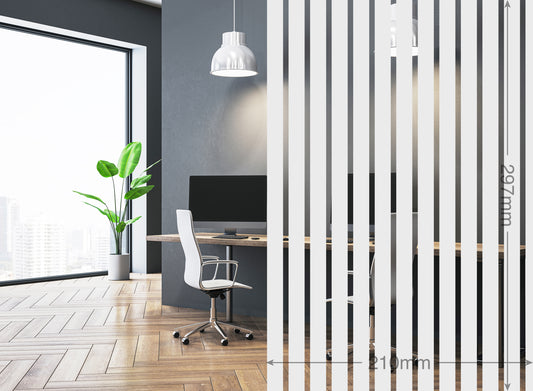 Opalux Patterned 12mm Stripes - Augusta - DE-AUGU-iSR - Internal