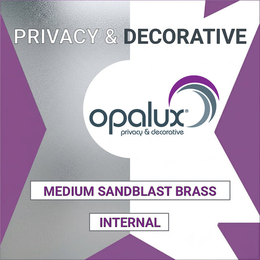Opalux Matte Medium Sandblast Brass - MS-908 - Internal