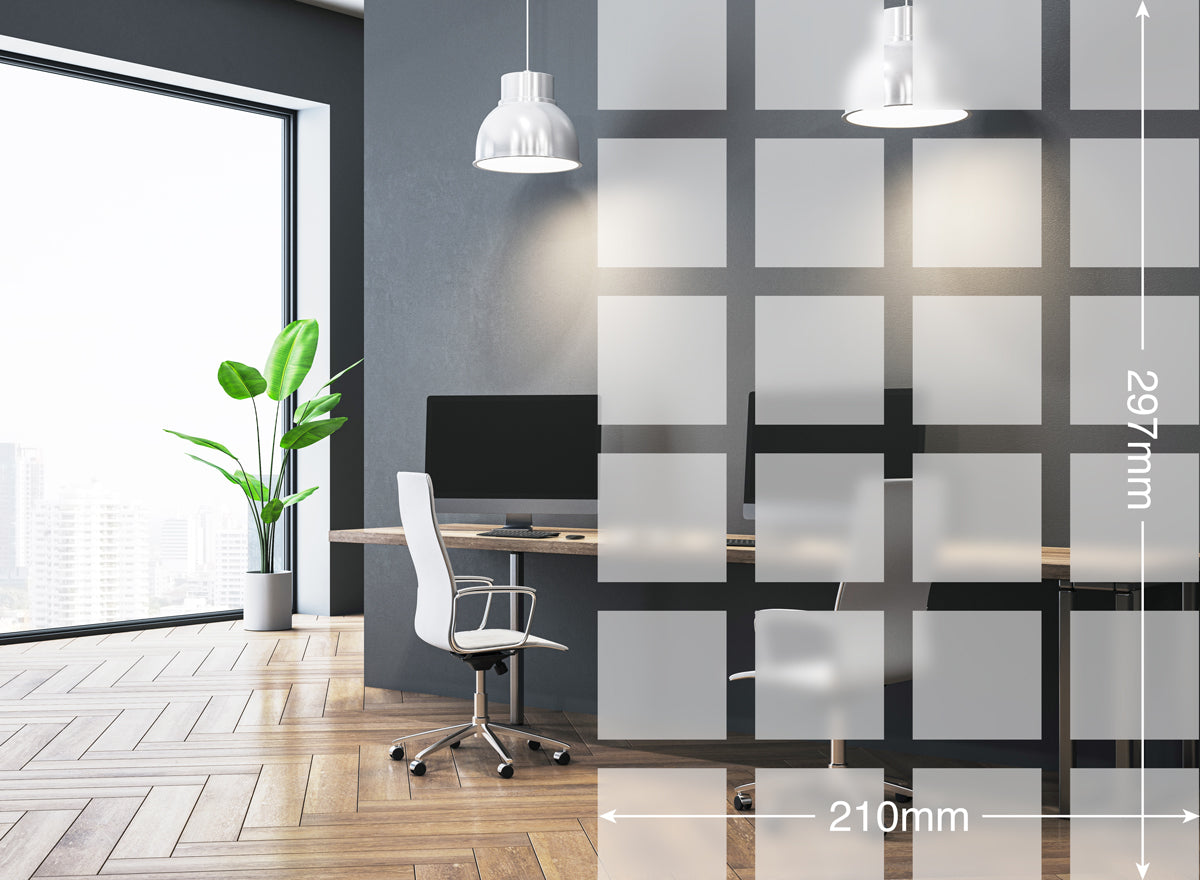 Opalux Patterned 45mm Squares - Travis - DE-TRAV-iSR - Internal