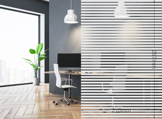 Opalux Patterned 4mm Stripes - Vermont - DE-VERM-iSR - Internal